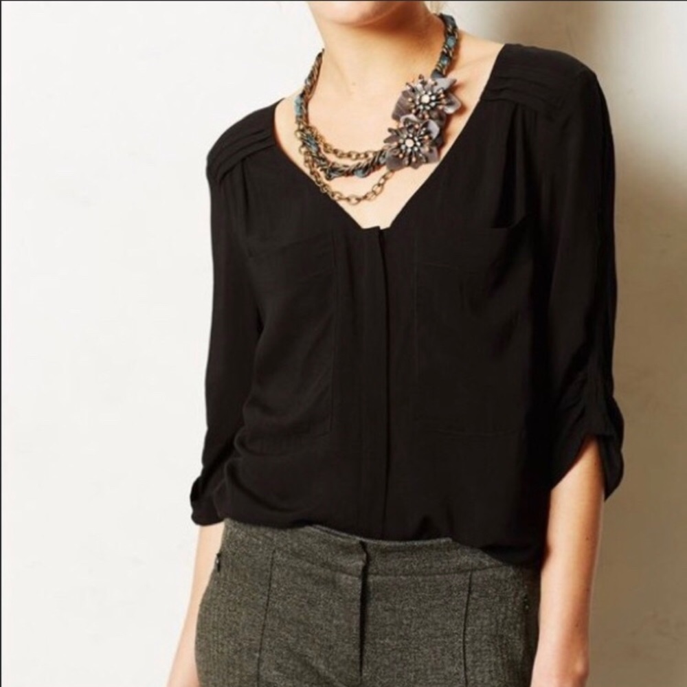 Edme & Esyllte Blouse- Anthropology